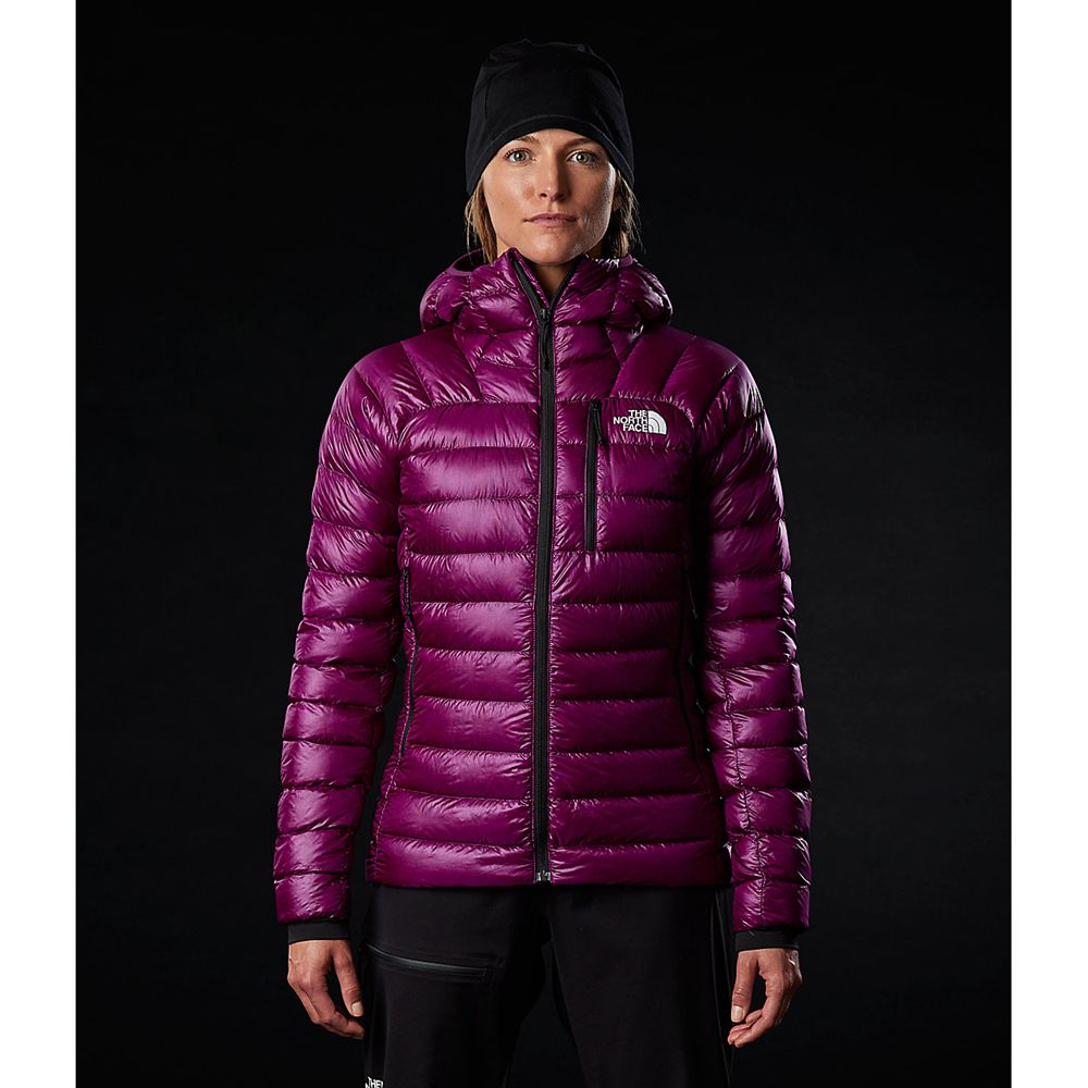 The North Face Hooded Jacket Womens Australia - The North Face Summit Purple (IRV-792561)